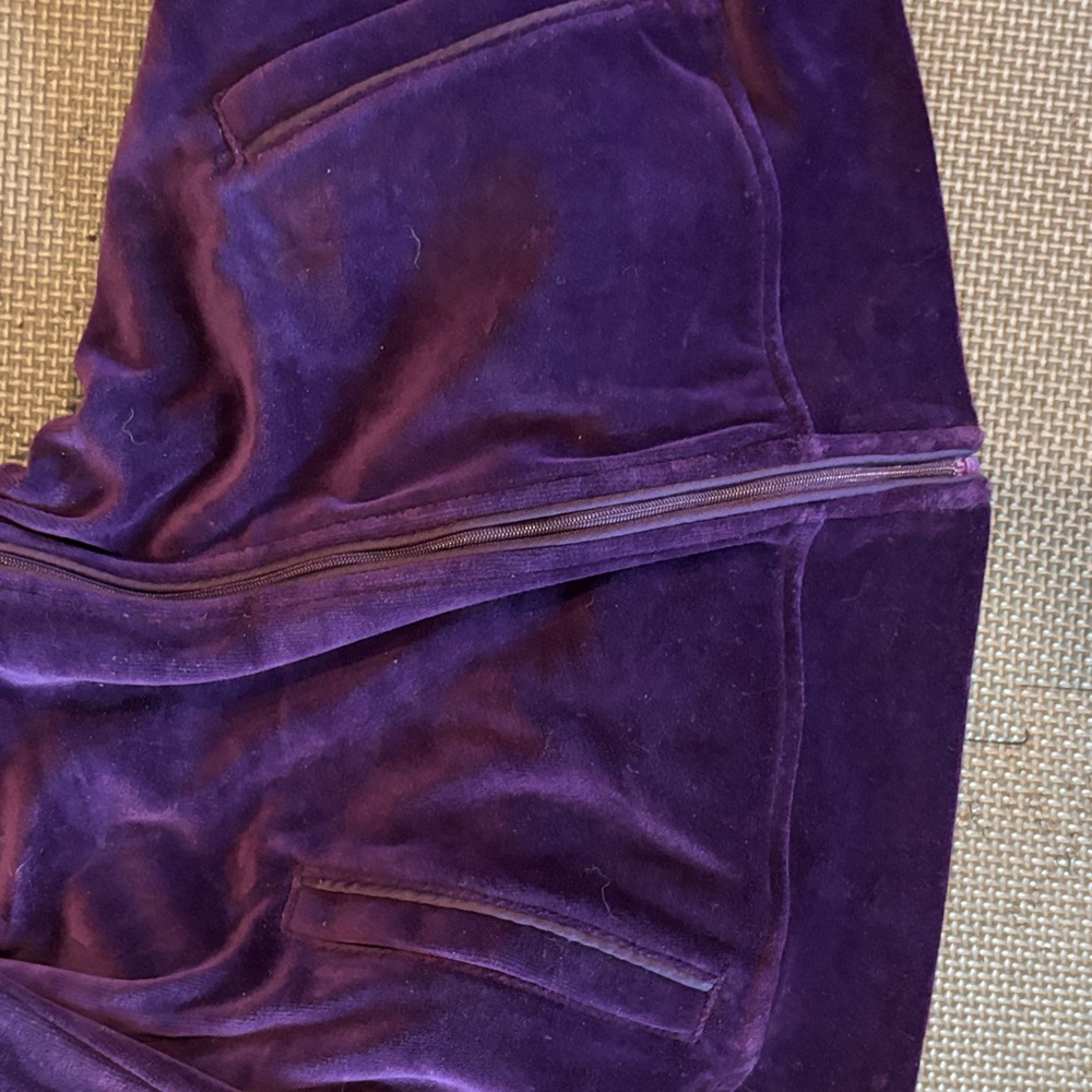 Ralph Lauren Deep Purple Activewear zip up light weight jacket - velvet type - Picture 6 of 8